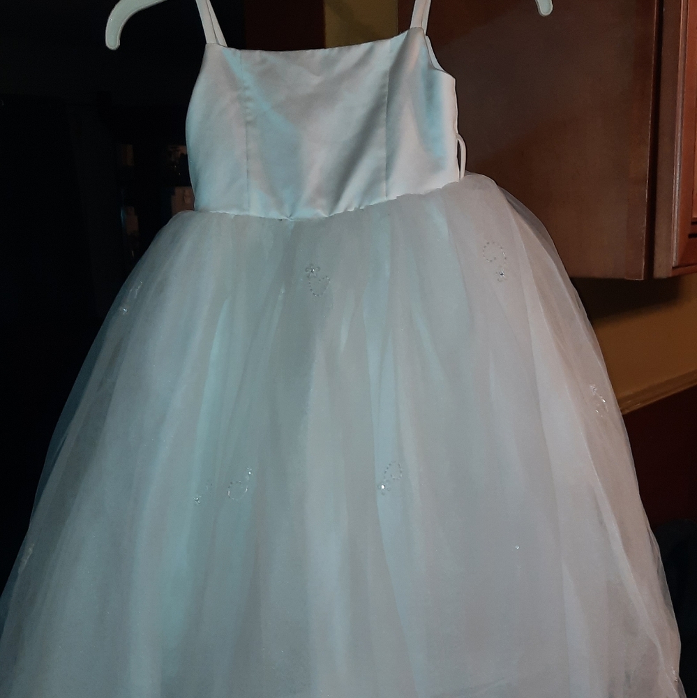 Girls Alfred Angelo Flowwr Girl Dress Size 4